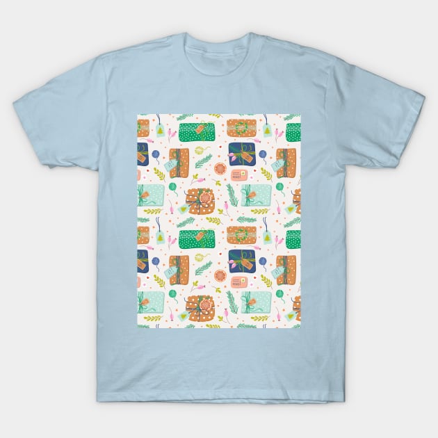 Gift boxes print T-Shirt by DanielK